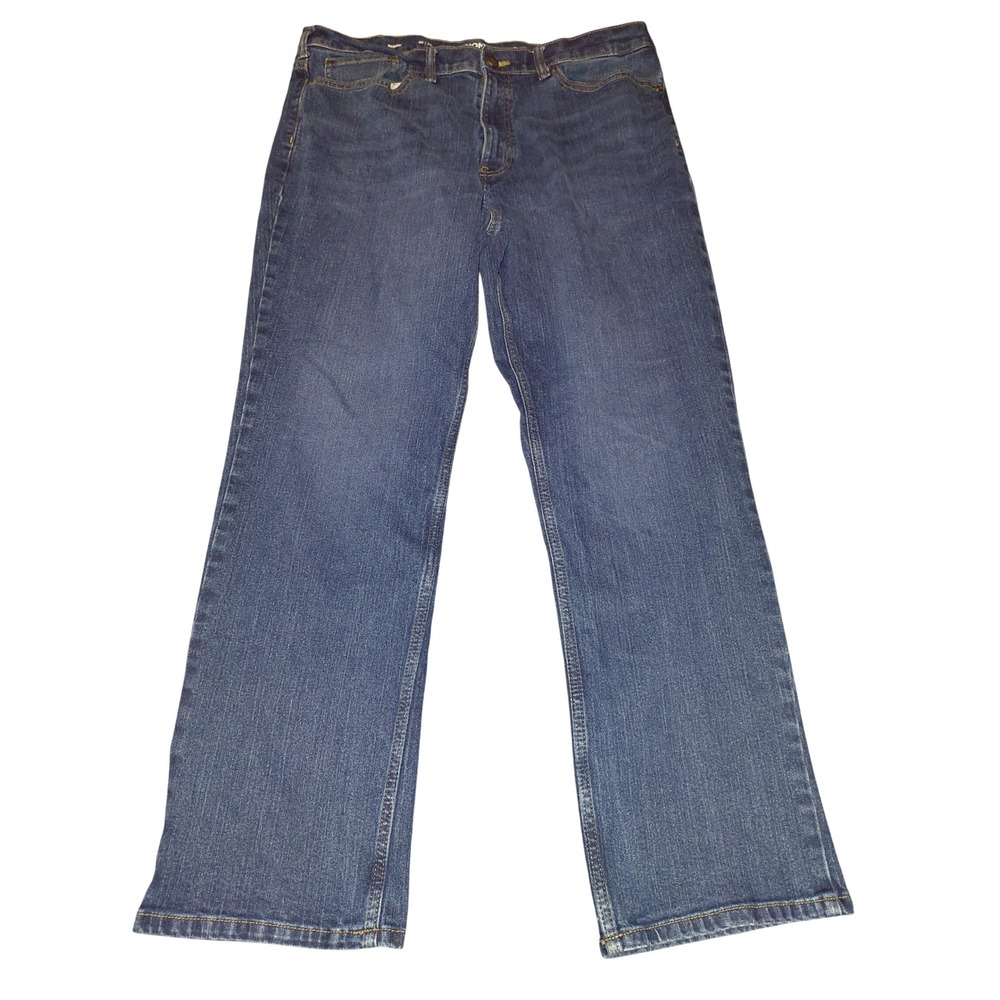 Sonoma Goods For Life Mens Regular Fit Everyday Jeans 40x32 Medium Wash Denim